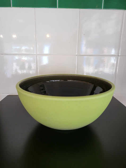 Garnet McCulloch |Double Green Bowl (Large)| Ceramic