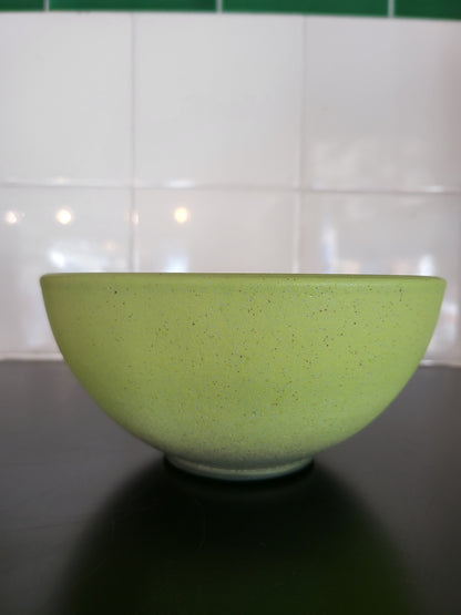 Garnet McCulloch |Double Green Bowl (Medium) | Ceramic