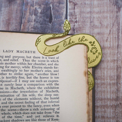 Lady Macbeth | Serpent Brass Bookmark