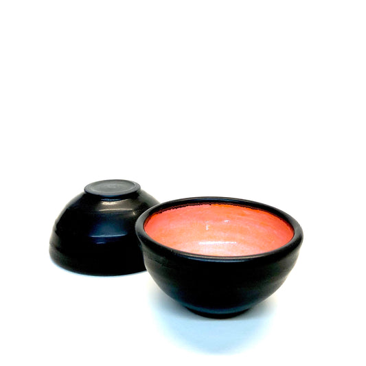 Garnet McCulloch |Pink Black Bowl (Small) | Ceramic
