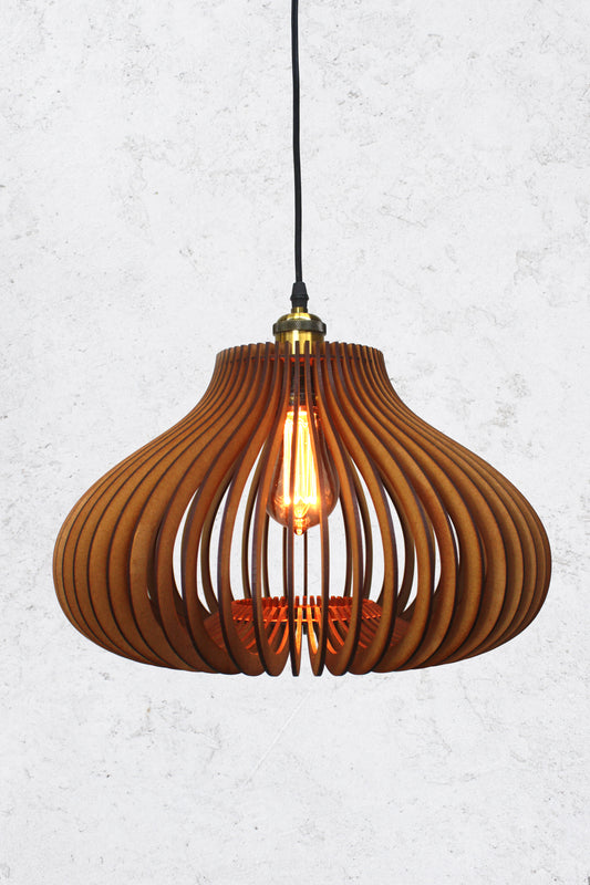 Fettler Design | Saku Pendant Shade | Wooden Lighting Design
