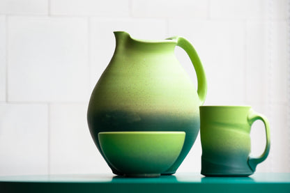 Garnet McCulloch | Double Green Jug | Ceramic
