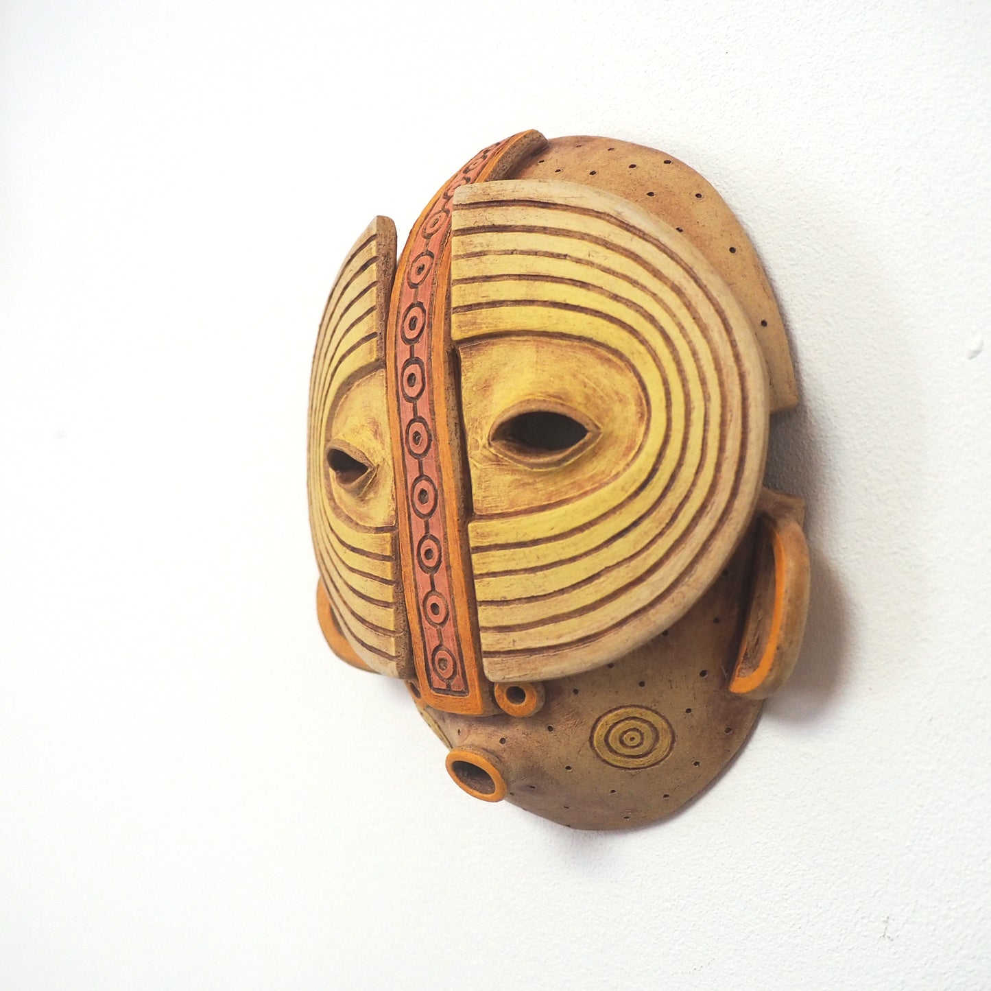 Pascale Wilson | Sun Worship | Ceramic Mask