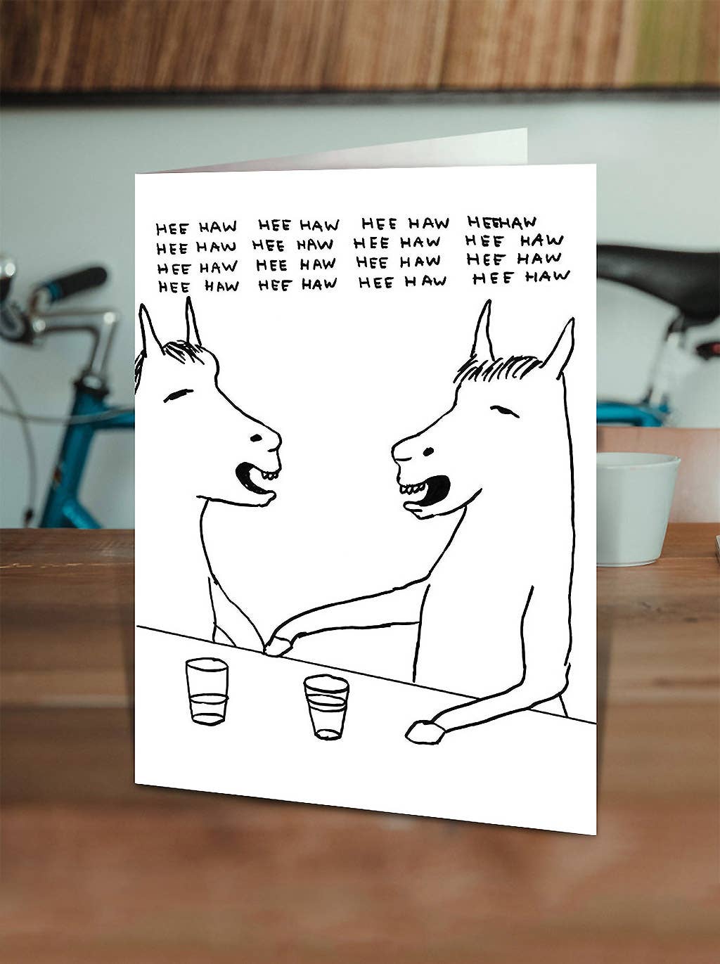 David Shrigley Card HeeHaw