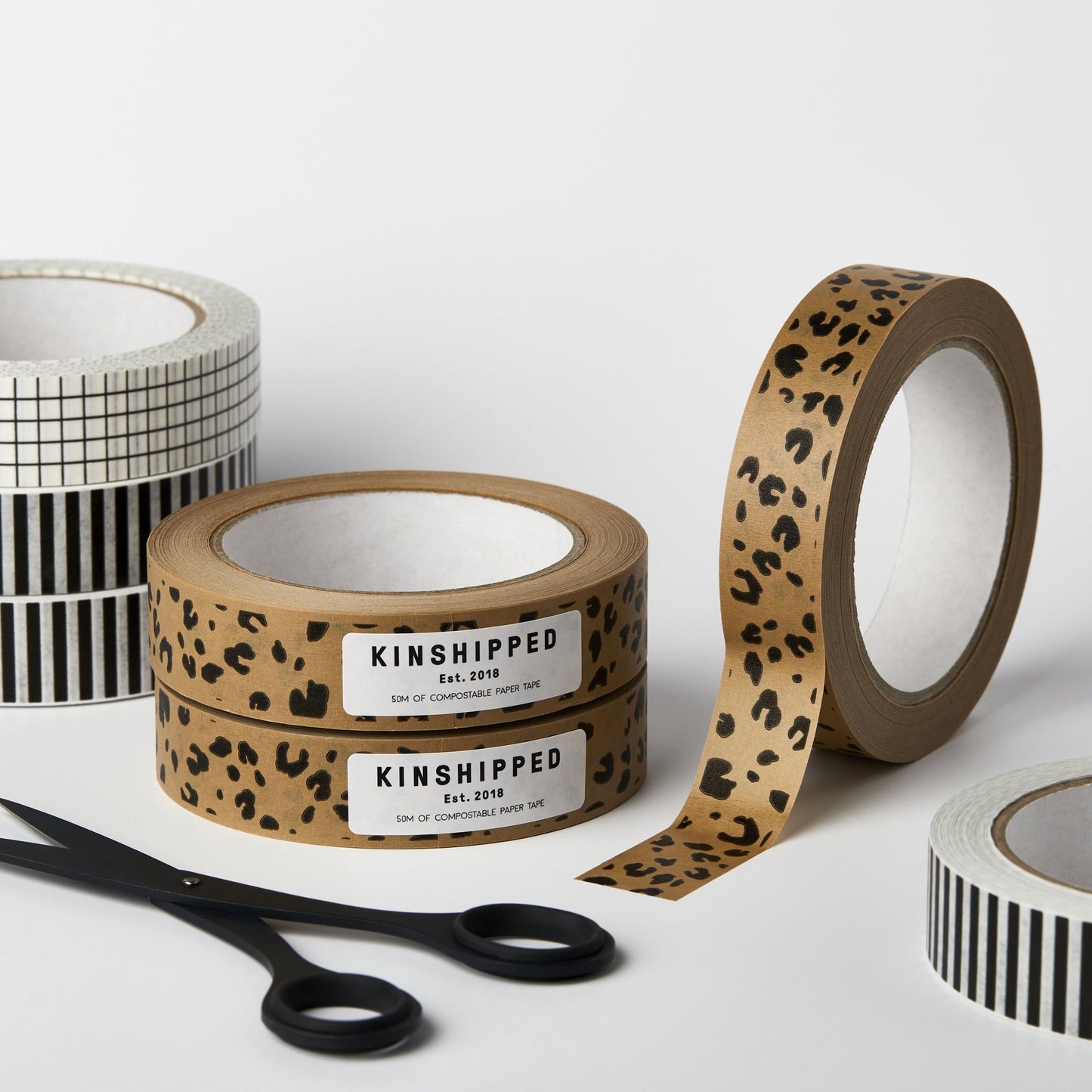 Leopard Print Paper Sticky Tape