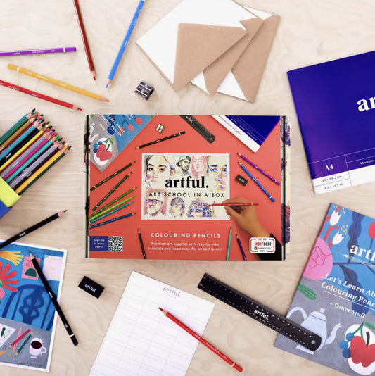 Artful | Art School in a box | Colouring Pencils