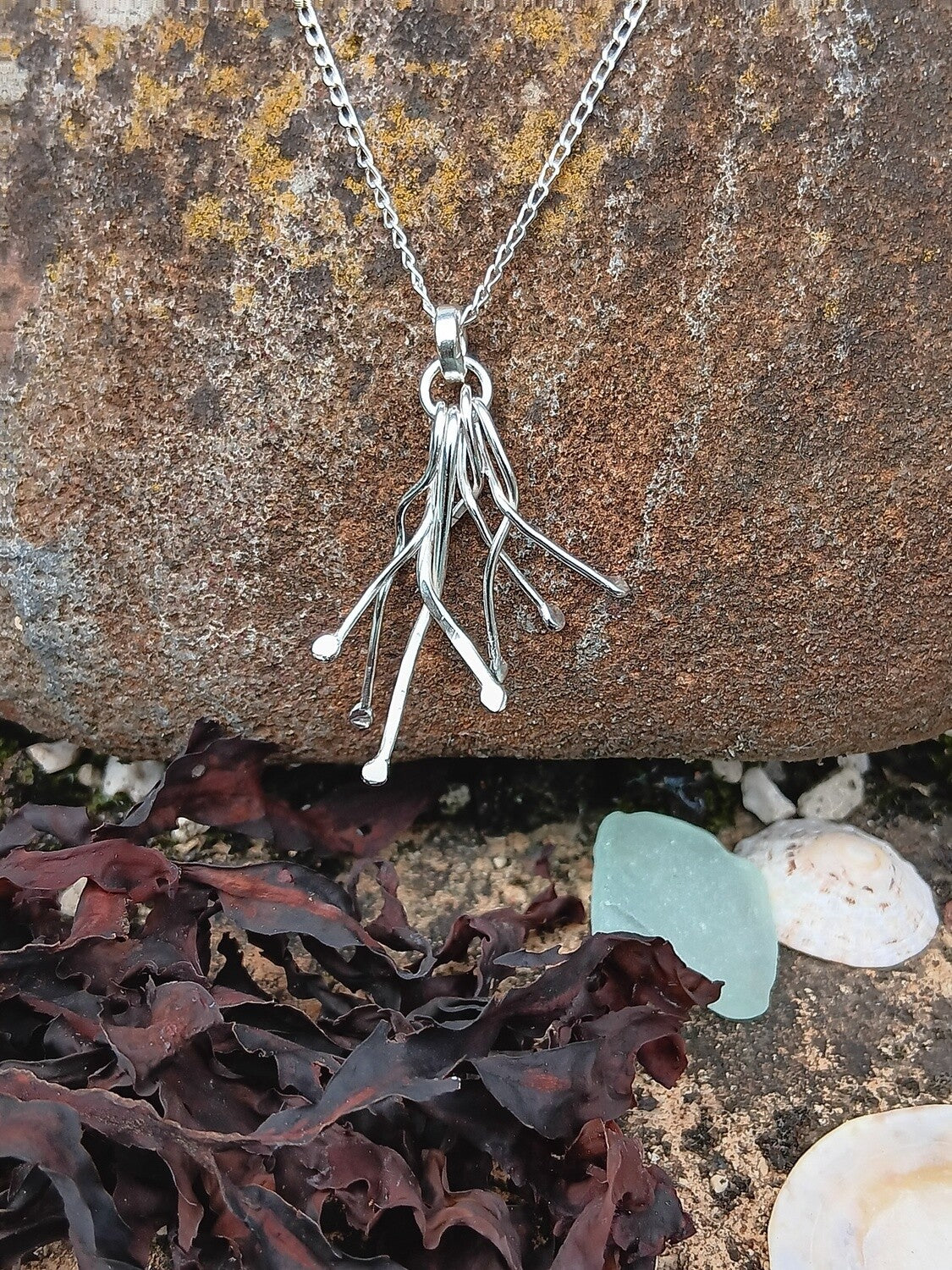 Sterling Silver 'Kelp' Necklace 2