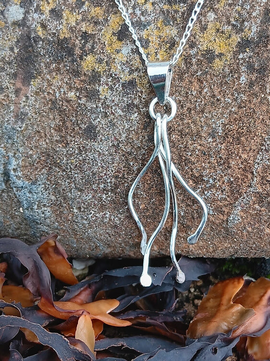 Sterling Silver 'Kelp' Necklace